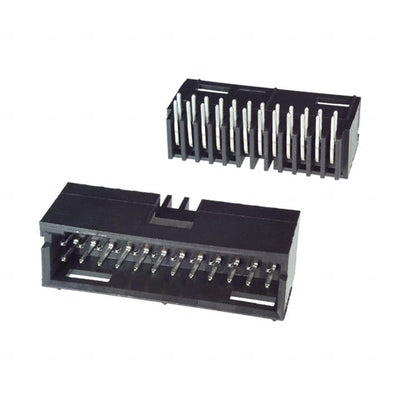 6-87579-0 by TE Connectivity AMP Connectors - CONNECTOR HEADER R/A 26POS 2.54MM