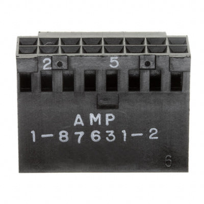 1-87631-2 by TE Connectivity AMP Connectors - CONNECTOR RECPT HSG 16POS 2.54MM