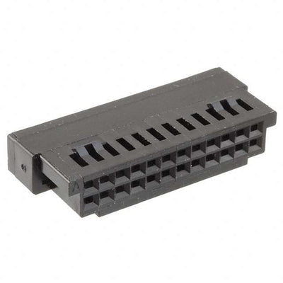 1-88179-4 by TE Connectivity AMP Connectors - CONNECTOR FFC RCPT HSG 24POS 2.54MM