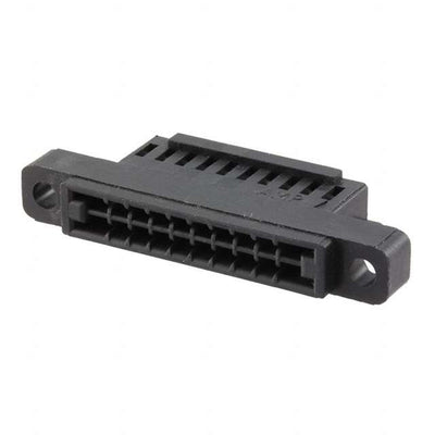 1-88637-1 by TE Connectivity AMP Connectors - CONNECTOR FFC RCPT HSG 20POS 2.54MM