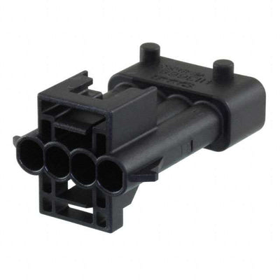1-962340-1 by TE Connectivity AMP Connectors - CONNECTOR PLUG HSG 4POS 5.00MM