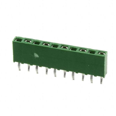 1-966444-0 by TE Connectivity AMP Connectors - CONNECTOR RECPT 10POS 0.1 GOLD PCB