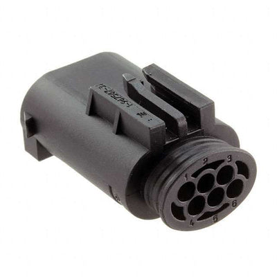 1-967587-3 by TE Connectivity AMP Connectors - CONNECTOR PLUG HSG 6POS 4.00MM
