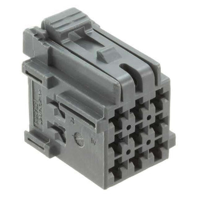 1-967621-4 by TE Connectivity AMP Connectors - CONNECTOR RECPT HSG 9POS 5.00MM