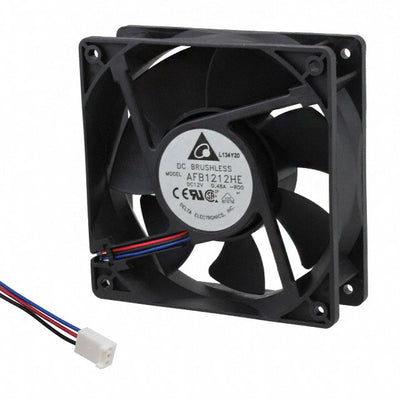 1-NPL/603-1328 by Delta Electronics - FAN AXL 120X38MM 12VDC RECT CONN