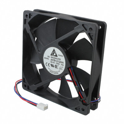 1-NPL/603-1337 by Delta Electronics - FAN AXIAL 120X25.4MM 12VDC RECT