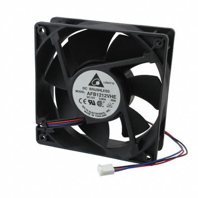 1-NPL/603-1341 by Delta Electronics - FAN AXL 120X38MM 12VDC RECT CONN