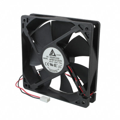 1-NPO/603-1202 by Delta Electronics - FAN AXIAL 120X25.4MM 12VDC RECT