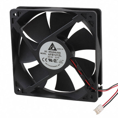 1-NPO/603-1332 by Delta Electronics - FAN AXIAL 120X25.4MM 12VDC RECT