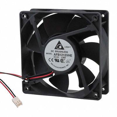 1-NPO/603-1339 by Delta Electronics - FAN AXL 120X38MM 12VDC RECT CONN
