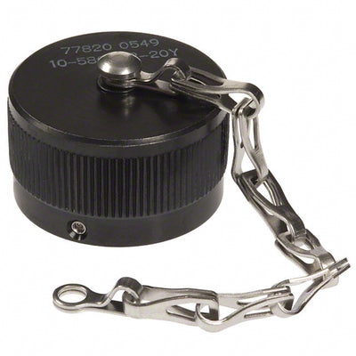 10-580902-20Y by Amphenol Industrial Operations - CONNECTOR PROTECTIVE COVER 20 BLACK