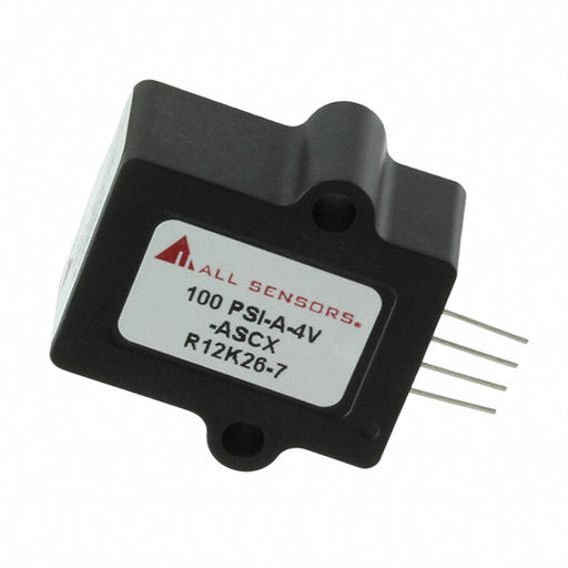 100 PSI-A-4V-ASCX by Amphenol All Sensors Corporation - SENSOR 100PSIA 0.19"" 4.75V 4SIP