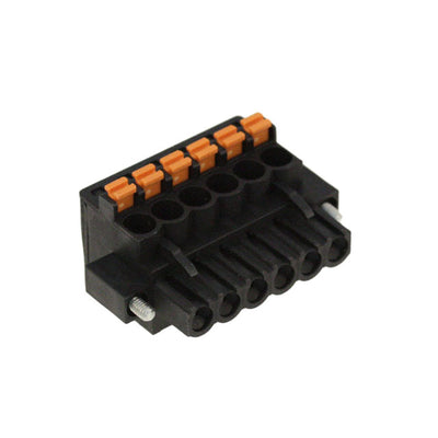 1000260001 by Weidmuller - TERM BLOCK PLUG 6POS 5.08MM