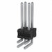 10007607-402-04LF by Amphenol ICC (FCI) - CONNECTOR HEADER R/A 4POS 2.54MM