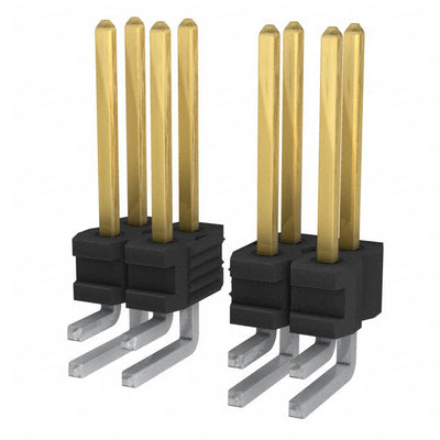 10007607-802-36LF by Amphenol ICC (FCI) - CONNECTOR HEADER R/A 36POS 2.54MM
