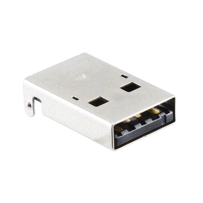 1001-010-01001 by CNC Tech - CONNECTOR PLUG USB1.1 TYPEA 4POS R/A