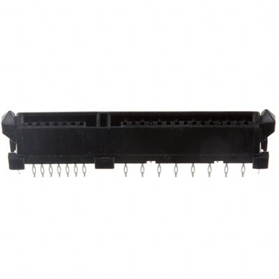 10022676-002LF by Amphenol ICC (FCI) - CONNECTOR SATA RCPT 22P PRESSFIT PCB
