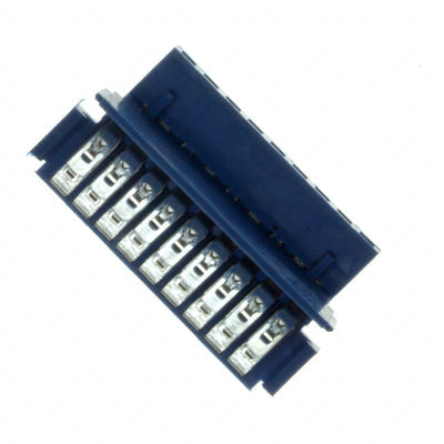 10022753-009LF by Amphenol ICC (FCI) - CONNECTOR FFC FPC RCPT 9POS 2.54MM