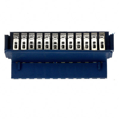 10022753-012LF by Amphenol ICC (FCI) - CONNECTOR FFC FPC RCPT 12POS 2.54MM