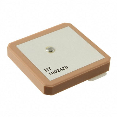 1002428 by Ethertronics/AVX - RF ANT 1.575GHZ CER PATCH PIN