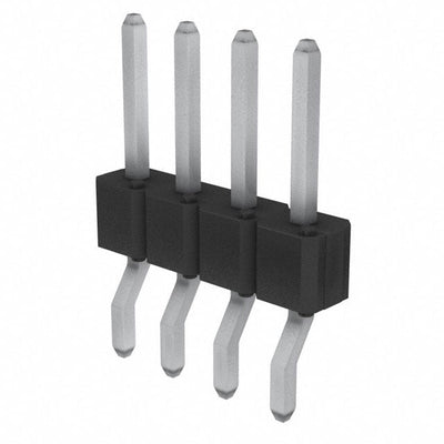 10027011-404HLF by Amphenol ICC (FCI) - CONNECTOR HEADER SMD R/A 4POS 2.54MM