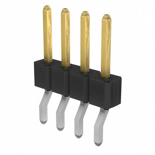 10027011-204HWLF by Amphenol ICC (FCI) - CONNECTOR HEADER SMD R/A 4POS 2.54MM
