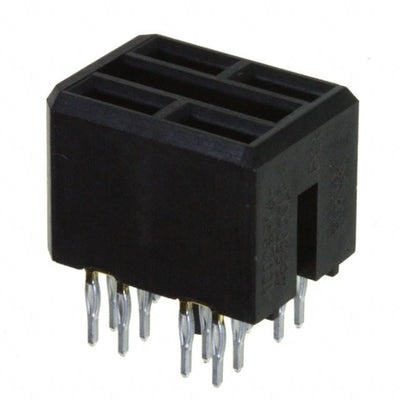 10028916-4555P00LF by Amphenol ICC (FCI) - CONNECTOR RECPT BLADE PWR 4POS PCB