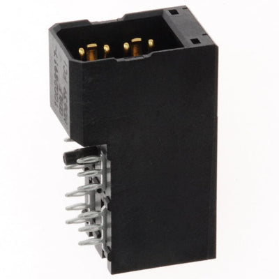 10028917-001LF by Amphenol ICC (FCI) - CONNECTOR HEADER BLADE PWR 4P EDGE MT