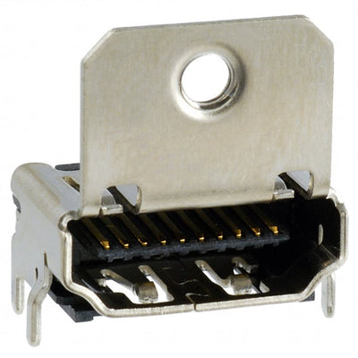 10029449-002TLF by Amphenol ICC (FCI) - CONNECTOR RECPT 1.4 HDMI 19POS SMD R/A