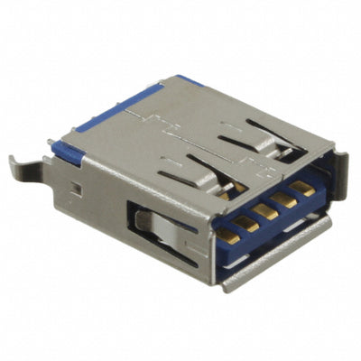 1003-001-0100180 by CNC Tech - CONNECTOR RECPT USB3.0 TYPEA 9POS VERT