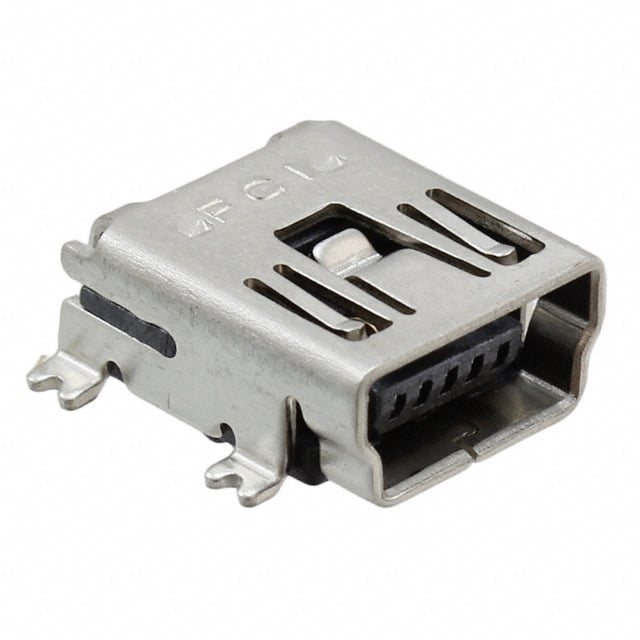 10033526-N3212LF by Amphenol ICC (FCI) - CONNECTOR RECPT MINI USB B 5POS SMD RA
