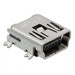 10033526-N3212LF by Amphenol ICC (FCI) - CONNECTOR RECPT MINI USB B 5POS SMD RA