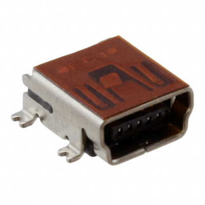 10033526-N3212MLF by Amphenol ICC (FCI) - CONNECTOR RECPT MINI USB B 5POS SMD RA