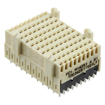 10034251-101LF by Amphenol ICC (FCI) - CONNECTOR RECPT HIGH SPEED 90POS PCB