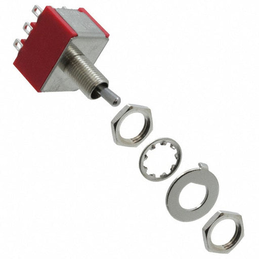 1003P1T2B1M1QEH by E-Switch - SWITCH TOGGLE 3PDT 5A 120V