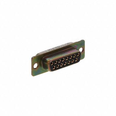 M24308/1-2F by ITT Cannon, LLC - CONNECTOR D-SUB RCPT 15POS PNL MNT