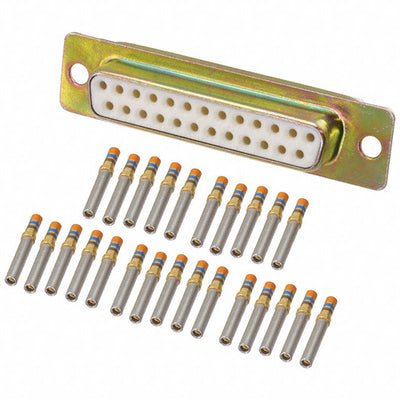 M24308/2-3Z by ITT Cannon, LLC - CONNECTOR DSUB RCPT 25POS PNL MNT
