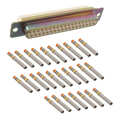 M24308/2-4F by ITT Cannon, LLC - CONNECTOR DSUB RCPT 37POS PNL MNT