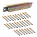 M24308/2-4F by ITT Cannon, LLC - CONNECTOR DSUB RCPT 37POS PNL MNT
