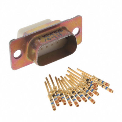 M24308/4-11F by ITT Cannon, LLC - CONNECTOR DSUB HD PLUG 15POS PNL MNT