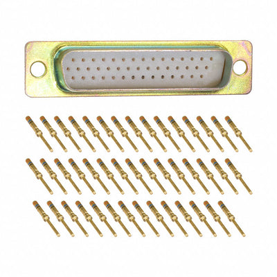 M24308/4-13Z by ITT Cannon, LLC - CONNECTOR DSUB HD PLUG 44POS PNL MNT