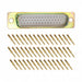 M24308/4-13Z by ITT Cannon, LLC - CONNECTOR DSUB HD PLUG 44POS PNL MNT