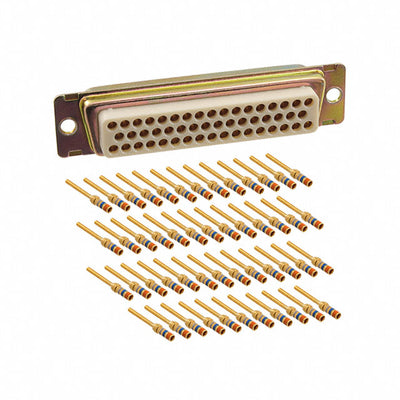M24308/4-5Z by ITT Cannon, LLC - CONNECTOR DSUB PLUG 50POS PNL MNT