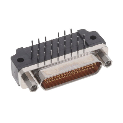 M83513/13-E01NP by ITT Cannon, LLC - MICRO-D RECEPTACLE 31POS R/A PCB