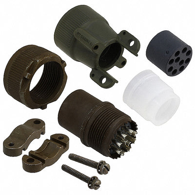 MS3106F18-1S by ITT Cannon, LLC - CONNECTOR PLUG FMALE 10P SOLDER CUP