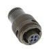 MS3116E8-4P by ITT Cannon, LLC - CONNECTOR PLUG 4POS STRAIGHT W/PINS