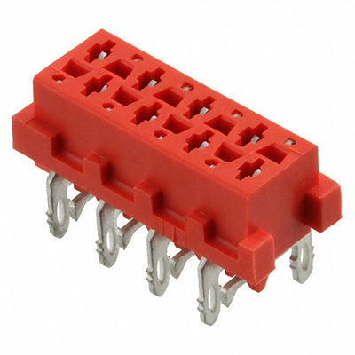100411-8 by TE Connectivity AMP Connectors - CONNECTOR RECPT 8POS 0.1 TIN PCB