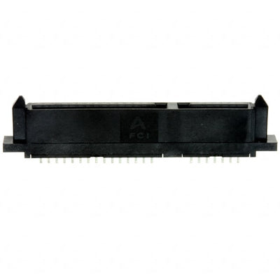 10043820-001LF by Amphenol ICC (FCI) - CONNECTOR SATA RCPT 22POS SLD PCB