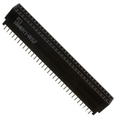 10046971-001LF by Amphenol ICC (FCI) - CONNECTOR EDGE DUAL FMALE 64POS 0.100