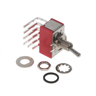 1004P1T1B9M7QEH by E-Switch - SWITCH TOGGLE 4PDT 5A 120V